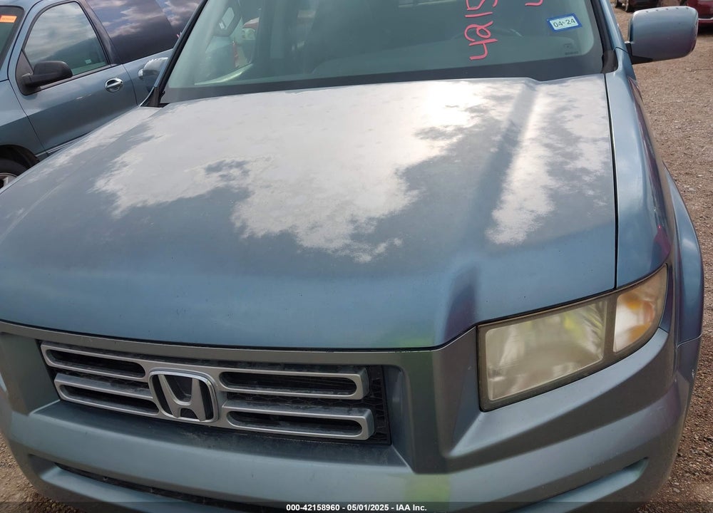 2006 HONDA RIDGELINE RTL VIN: 2HJYK16576H507354