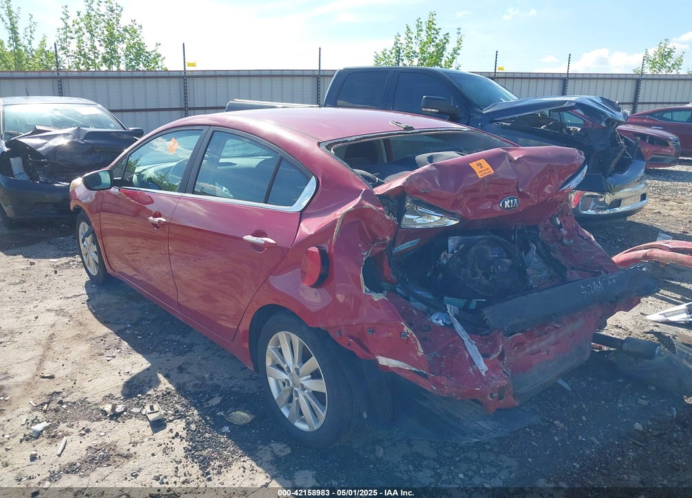 2015 KIA FORTE VIN: KNAFX4A87F5281496