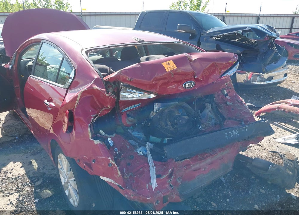 2015 KIA FORTE VIN: KNAFX4A87F5281496