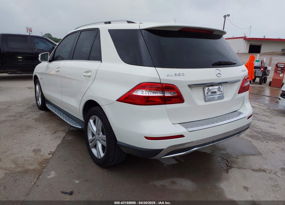 2012 MERCEDES-BENZ M-CLASS VIN: 4JGDA5HB7CA034478