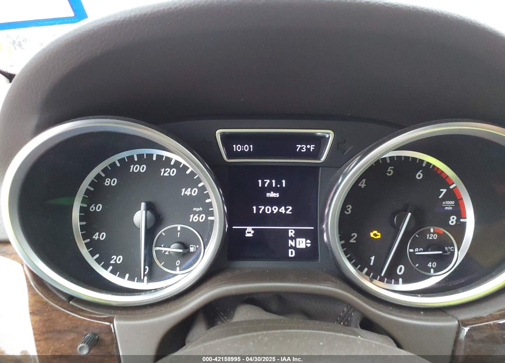 2012 MERCEDES-BENZ M-CLASS VIN: 4JGDA5HB7CA034478