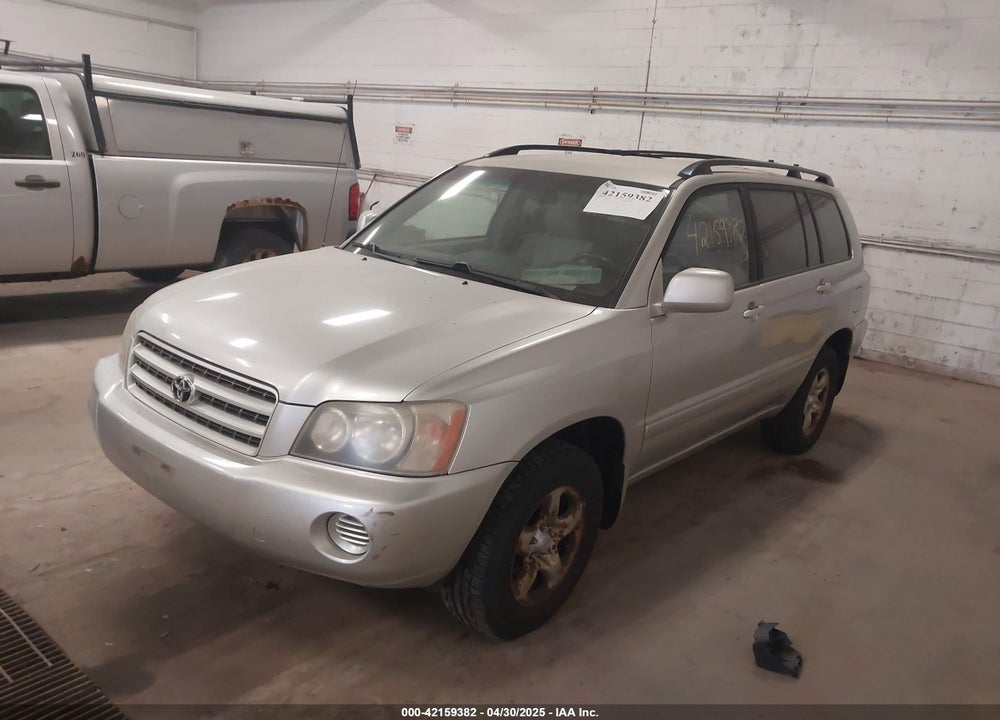 2001 TOYOTA HIGHLANDER VIN: JTEGD21A810018460