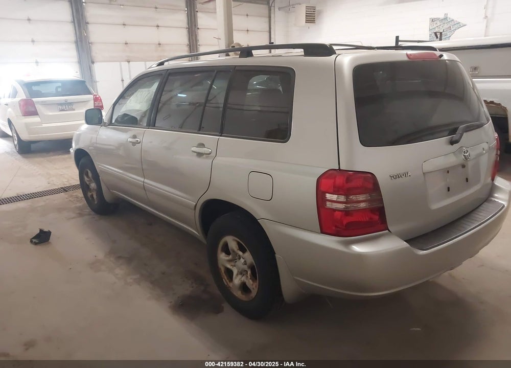 2001 TOYOTA HIGHLANDER VIN: JTEGD21A810018460