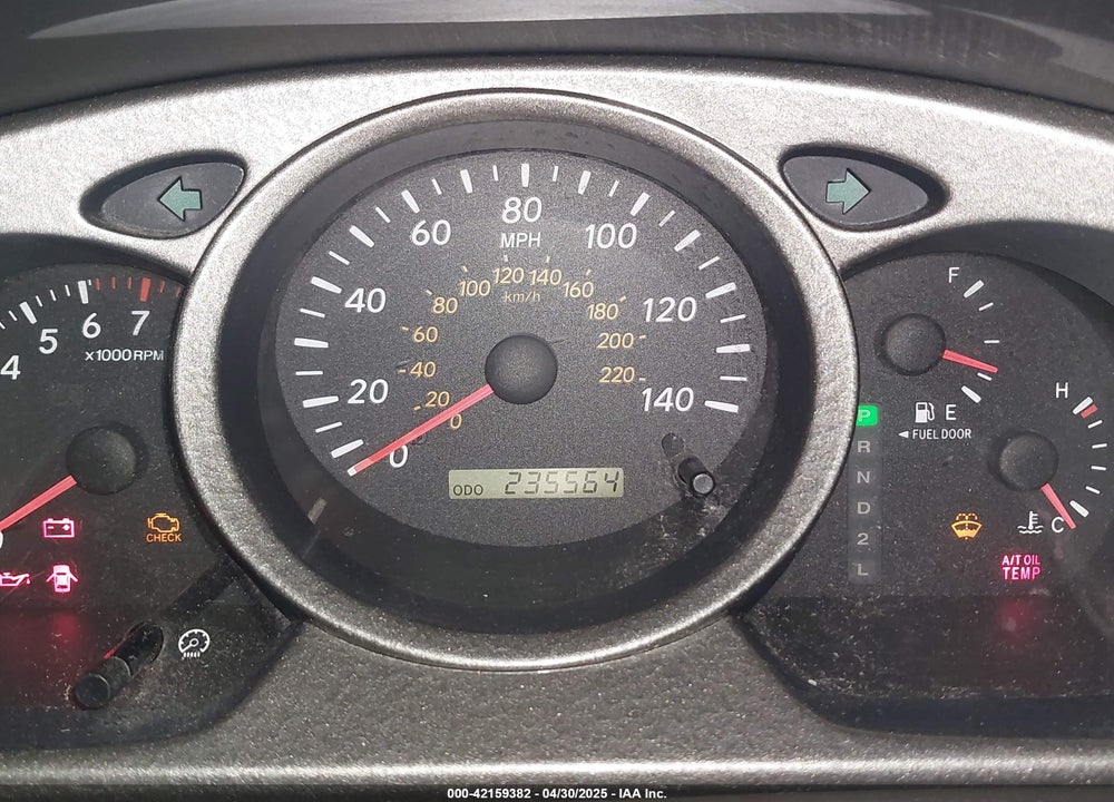 2001 TOYOTA HIGHLANDER VIN: JTEGD21A810018460