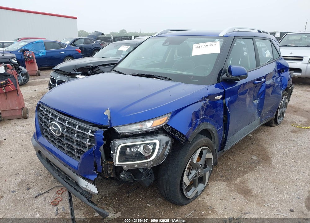 2022 HYUNDAI VENUE LIMITED VIN: KMHRC8A38NU203042
