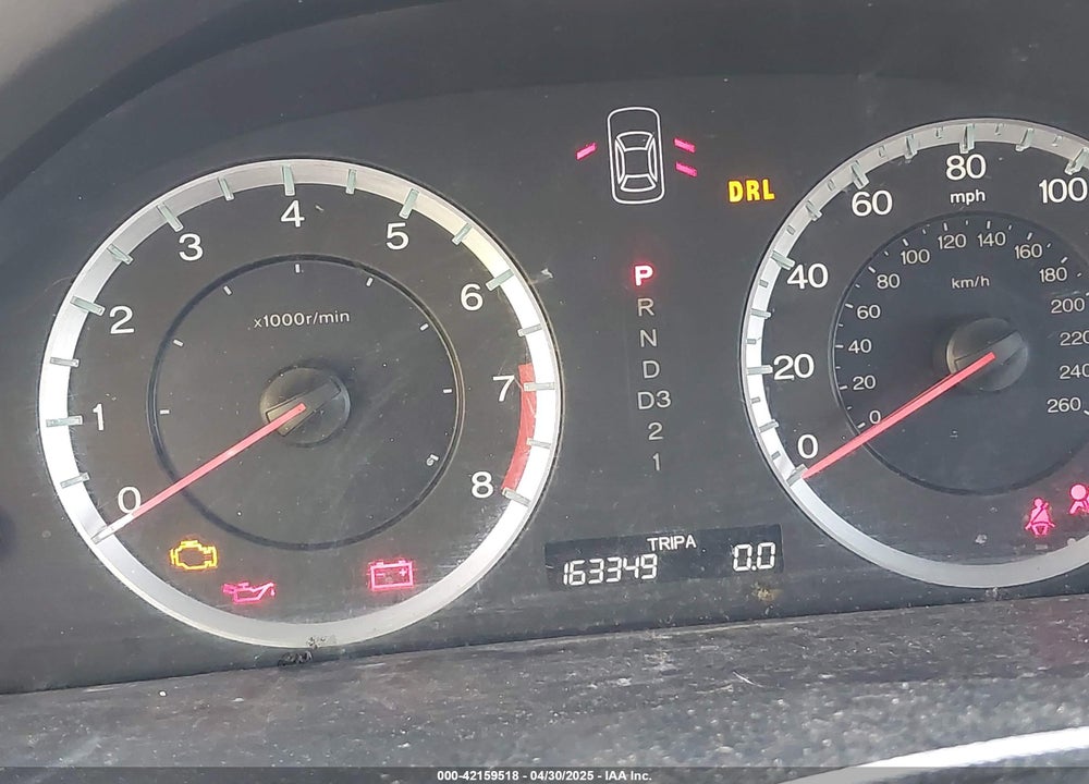 2008 HONDA ACCORD VIN: 1HGCP26308A153894