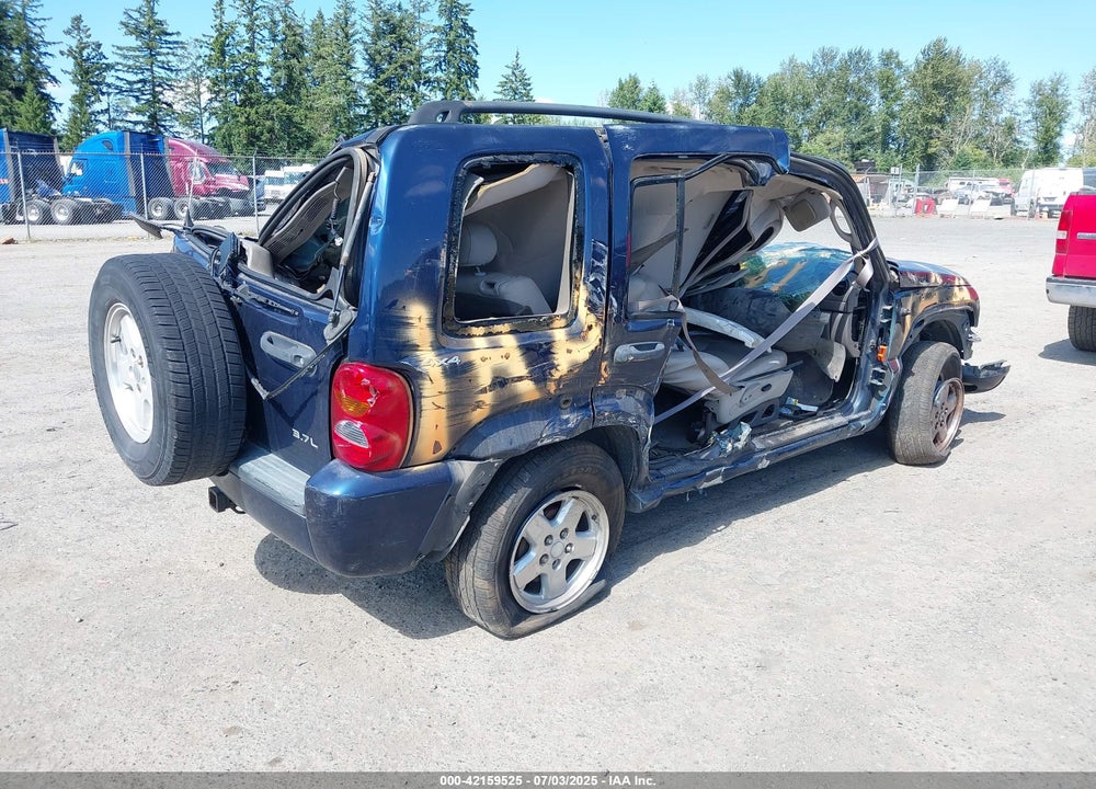 2002 JEEP LIBERTY LIMITED EDITION VIN: 1J8GL58K02W216495