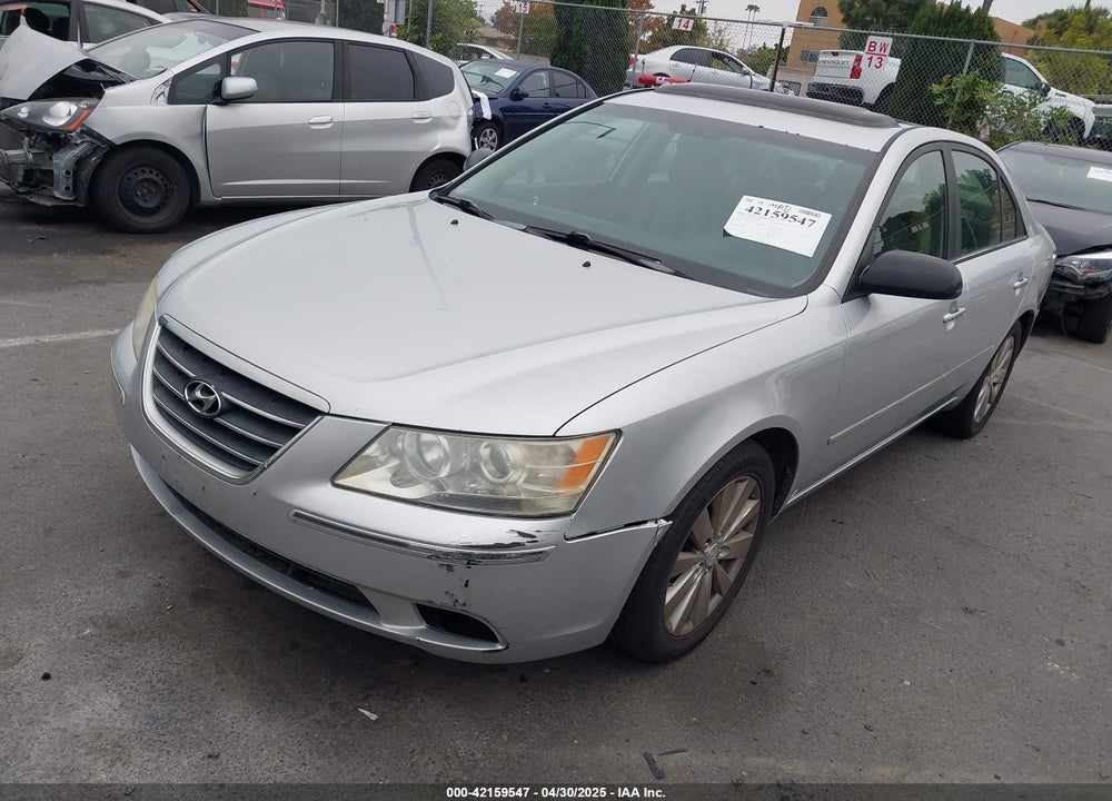 2009 HYUNDAI SONATA LIMITED VIN: 5NPEU46C89H492974