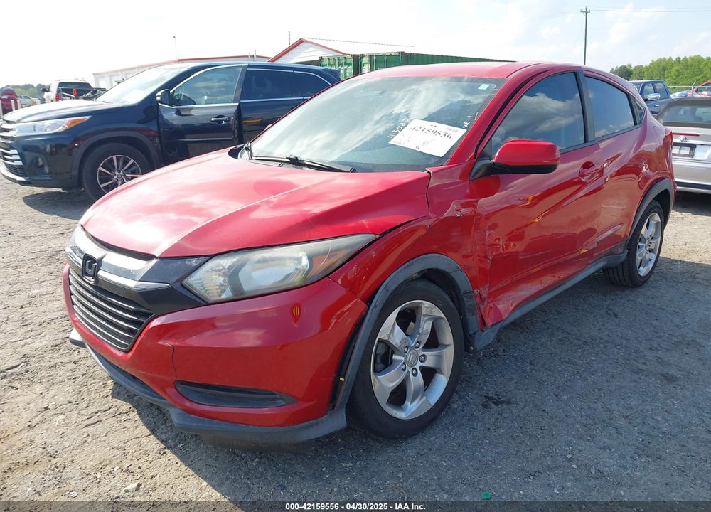 2016 HONDA HR-V LX VIN: 3CZRU5H39GM712189
