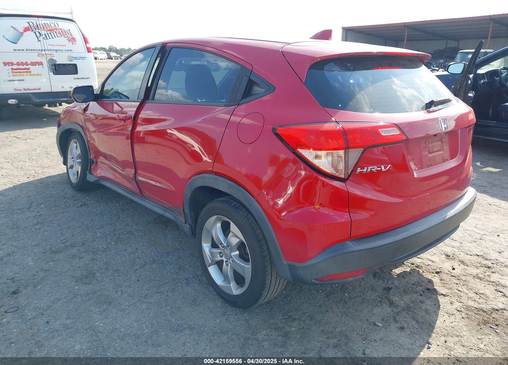 2016 HONDA HR-V LX VIN: 3CZRU5H39GM712189