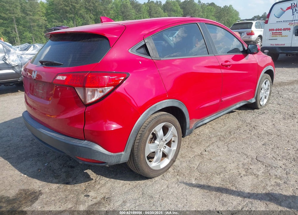 2016 HONDA HR-V LX VIN: 3CZRU5H39GM712189