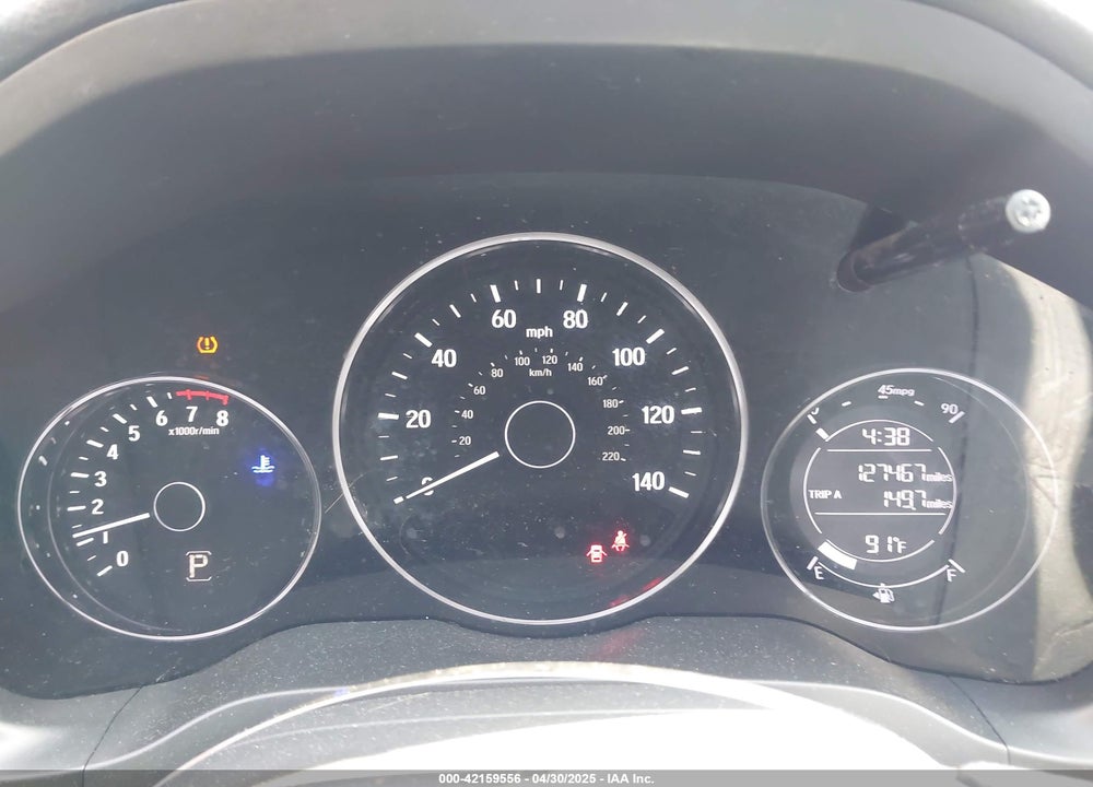 2016 HONDA HR-V LX VIN: 3CZRU5H39GM712189