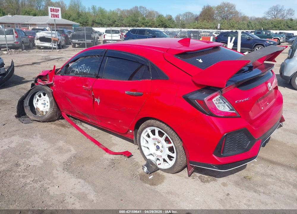2018 HONDA CIVIC VIN: SHHFK7H99JU418400