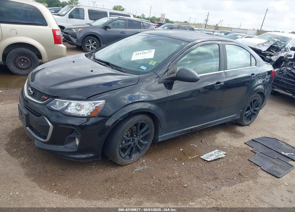 2020 CHEVROLET SONIC VIN: 1G1JF5SB3L4144338