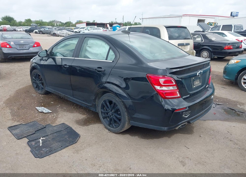 2020 CHEVROLET SONIC VIN: 1G1JF5SB3L4144338