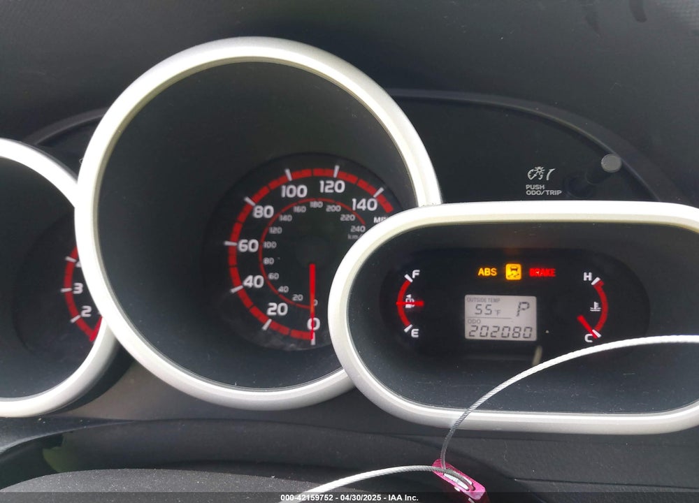 2009 PONTIAC VIBE VIN: 5Y2SP67039Z420051