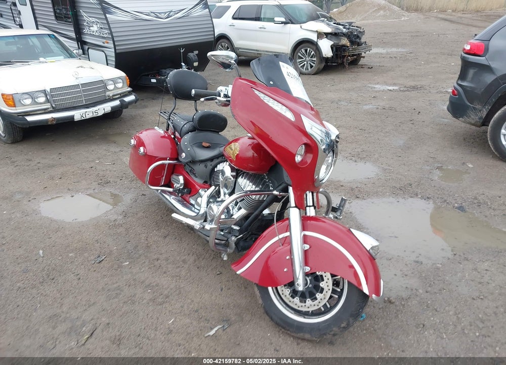 2015 INDIAN MOTORCYCLE CO. CHIEFTAIN VIN: 56KTCAAA2F3327387