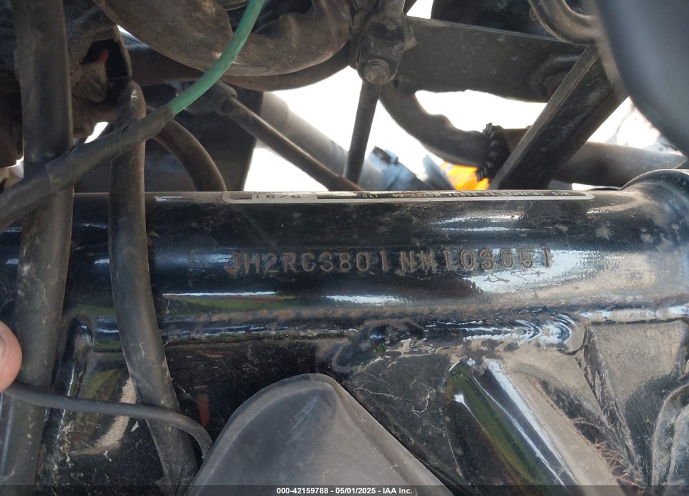 1992 HONDA CB750 VIN: JH2RC3801NM103651
