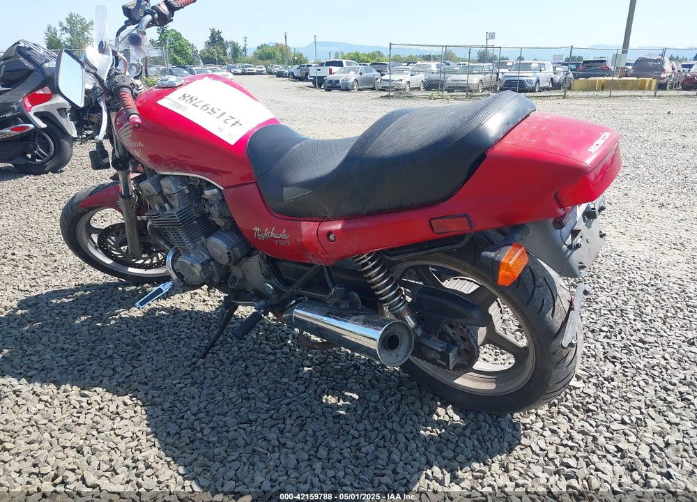 1992 HONDA CB750 VIN: JH2RC3801NM103651