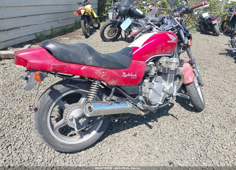 1992 HONDA CB750 VIN: JH2RC3801NM103651