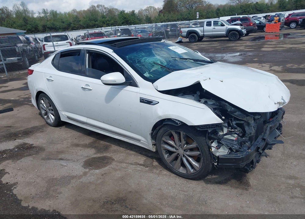 2015 KIA OPTIMA SXL TURBO VIN: 5XXGR4A6XFG516579