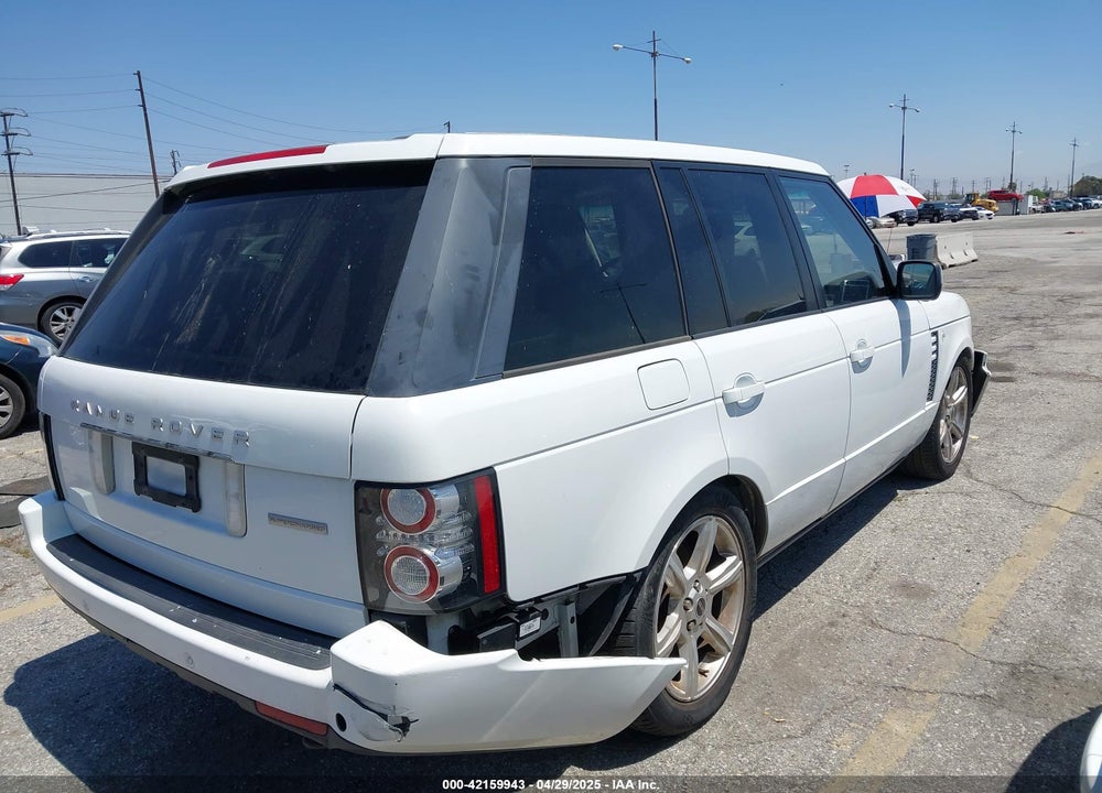 2012 LAND ROVER RANGE ROVER VIN: SALMF1E42CA383058
