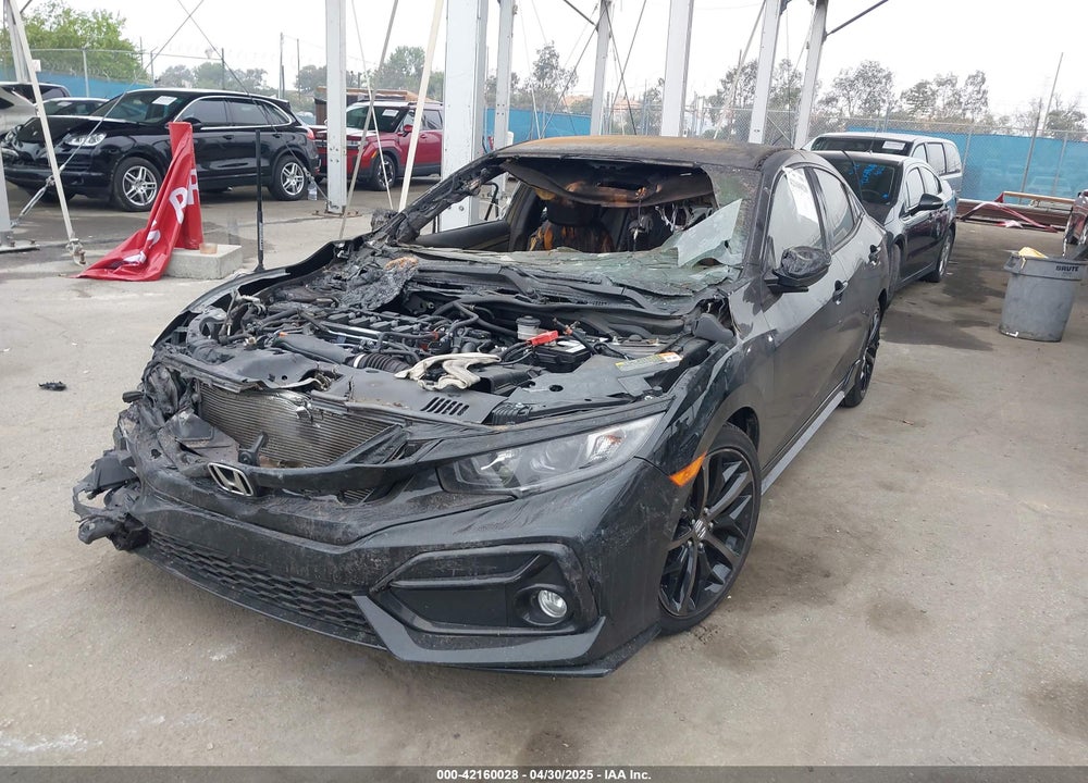 2020 HONDA CIVIC SPORT VIN: SHHFK7H48LU211987