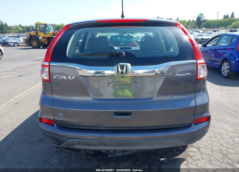 2015 HONDA CR-V LX VIN: 5J6RM4H32FL021306