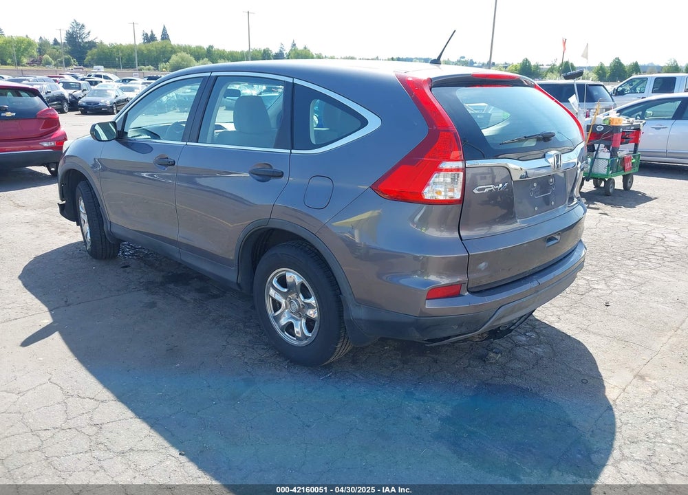 2015 HONDA CR-V LX VIN: 5J6RM4H32FL021306