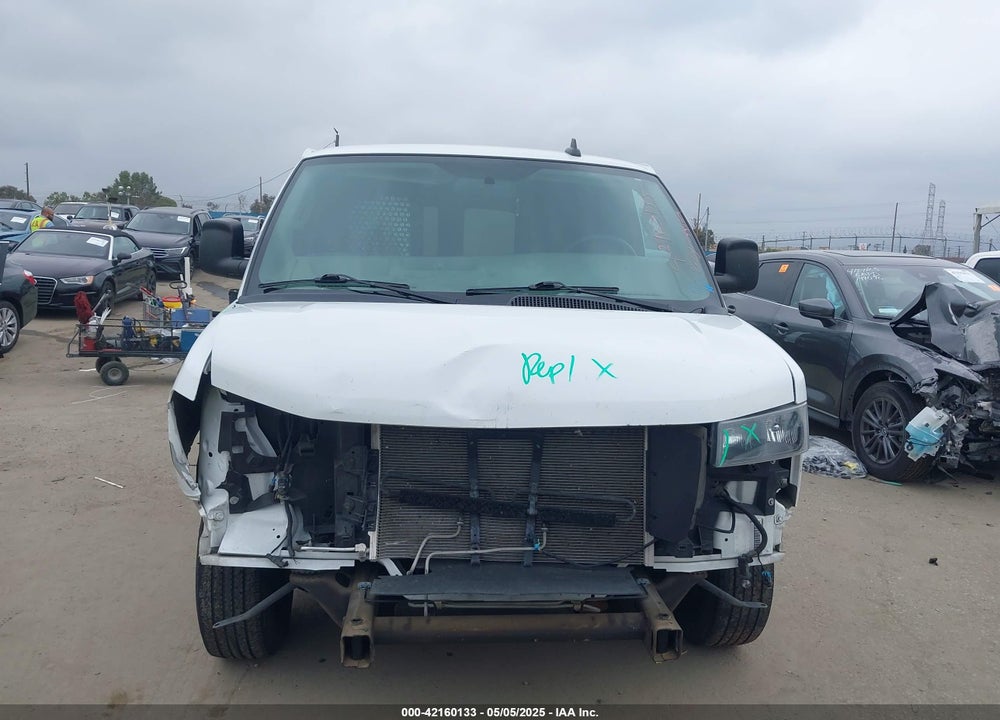 2020 CHEVROLET EXPRESS CARGO RWD 2500 REGULAR WHEELBASE WT VIN: 1GCWGAFG9L1268012