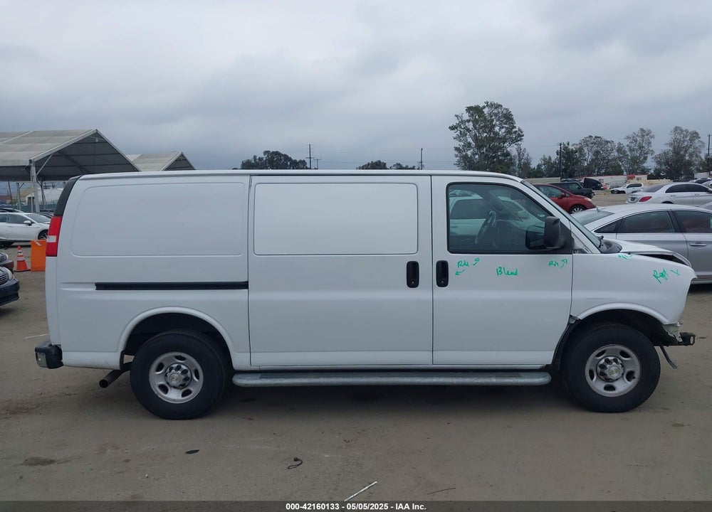 2020 CHEVROLET EXPRESS CARGO RWD 2500 REGULAR WHEELBASE WT VIN: 1GCWGAFG9L1268012
