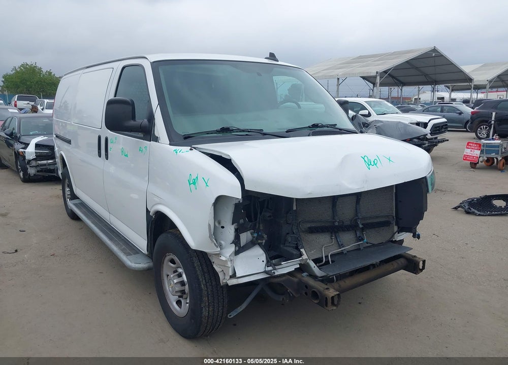 2020 CHEVROLET EXPRESS CARGO RWD 2500 REGULAR WHEELBASE WT VIN: 1GCWGAFG9L1268012