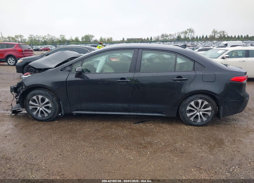2022 TOYOTA COROLLA HYBRID LE VIN: JTDEAMDE8NJ048914