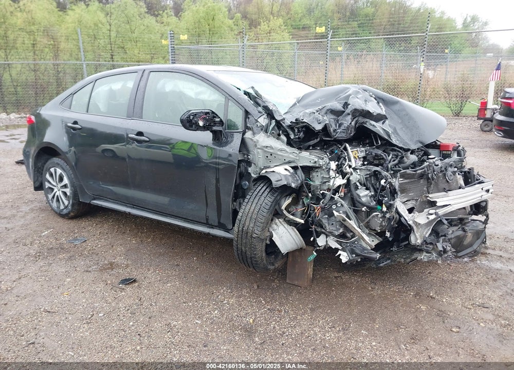 2022 TOYOTA COROLLA HYBRID LE VIN: JTDEAMDE8NJ048914