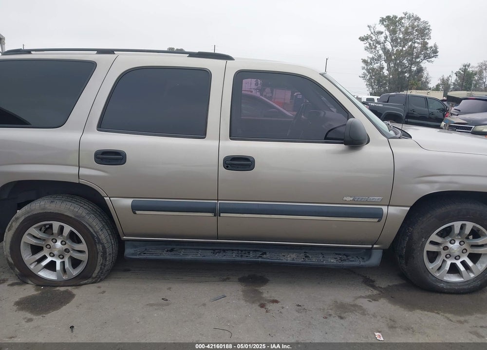 2003 CHEVROLET TAHOE LS VIN: 1GNEC13VX3R280897