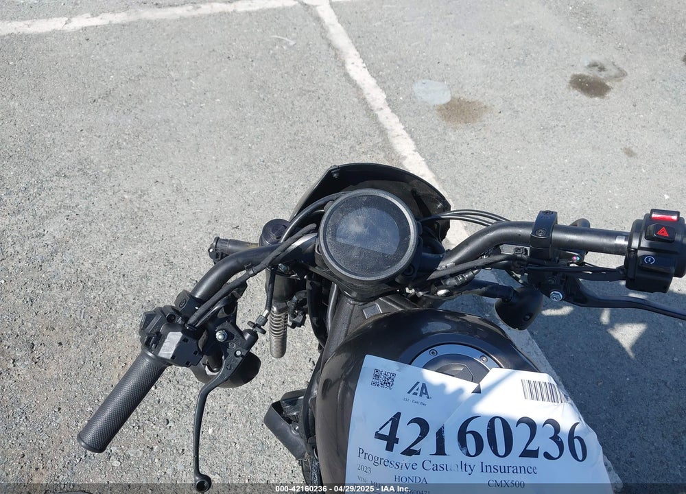 2023 HONDA CMX500 VIN: MLHPC5616P5600471