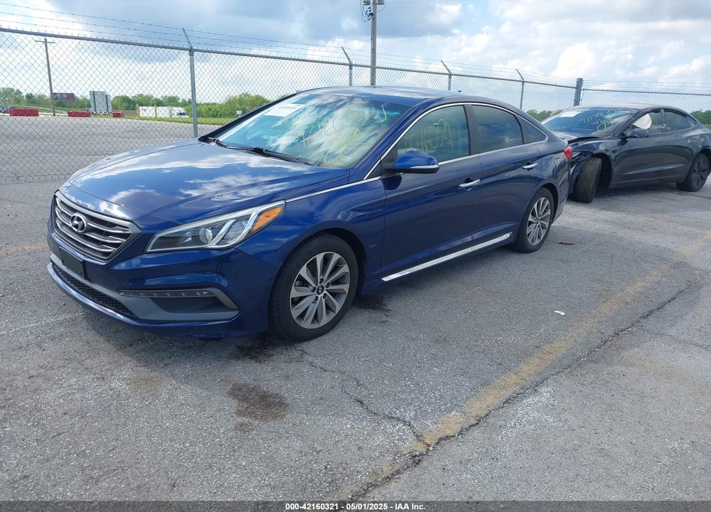 2015 HYUNDAI SONATA VIN: 5NPE34AFXFH258187