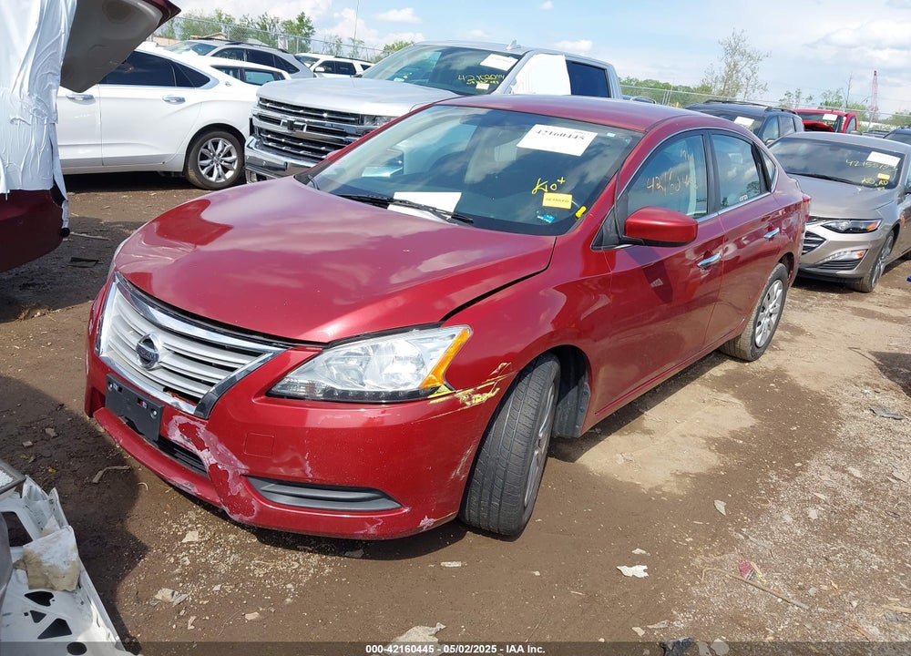 2015 NISSAN SENTRA FE+ S/S/SL/SR/SV VIN: 3N1AB7AP1FL663692