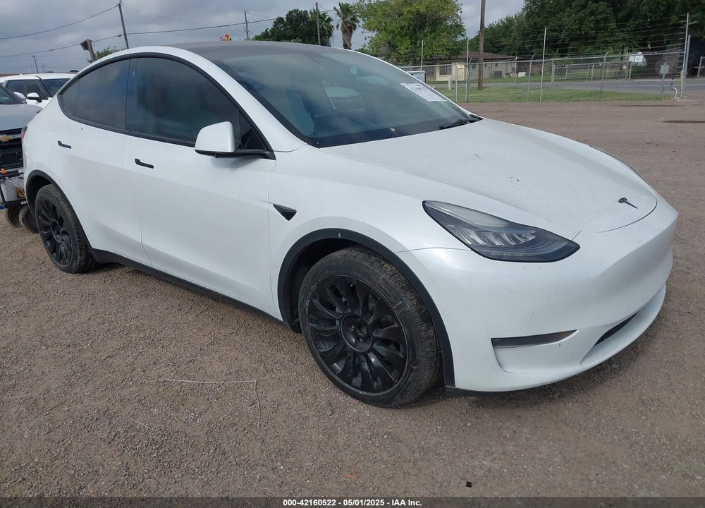 2021 TESLA MODEL Y LONG RANGE DUAL MOTOR ALL-WHEEL DRIVE VIN: 5YJYGDEE1MF088316