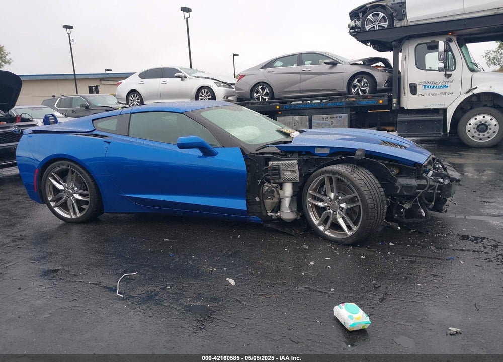 2016 CHEVROLET CORVETTE STINGRAY Z51 VIN: 1G1YM2D74G5116883