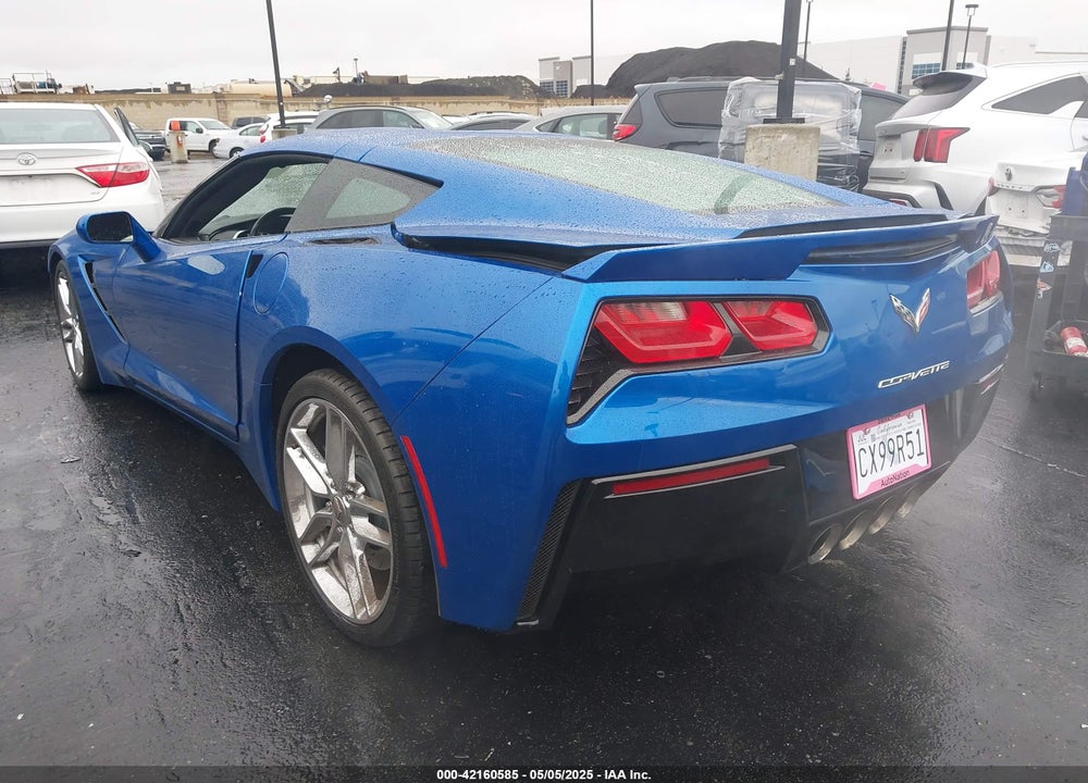 2016 CHEVROLET CORVETTE STINGRAY Z51 VIN: 1G1YM2D74G5116883