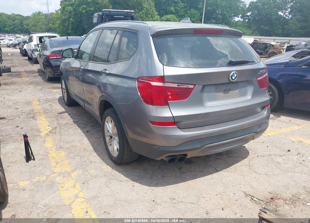 2015 BMW X3 VIN: 5UXWX9C54F0D52297