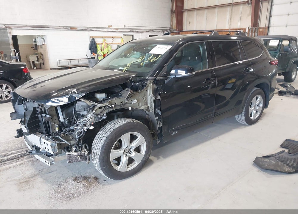 2021 TOYOTA HIGHLANDER VIN: 5TDCZRBH1MS097741