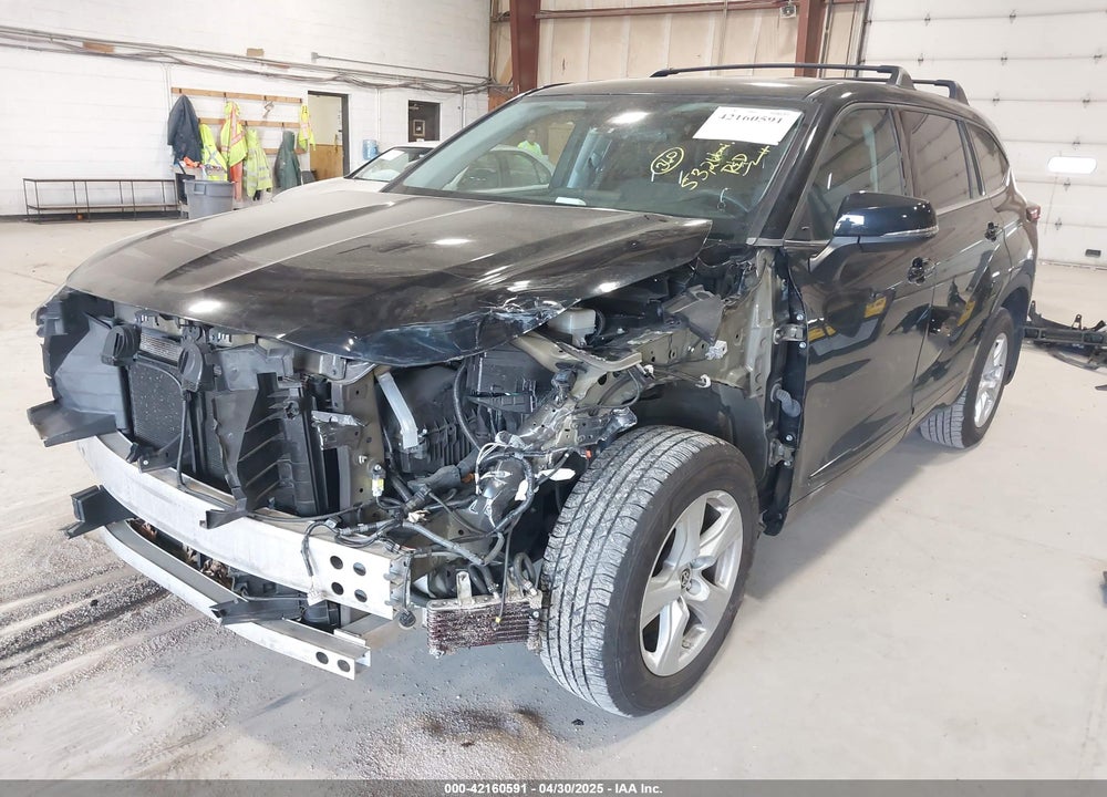 2021 TOYOTA HIGHLANDER VIN: 5TDCZRBH1MS097741