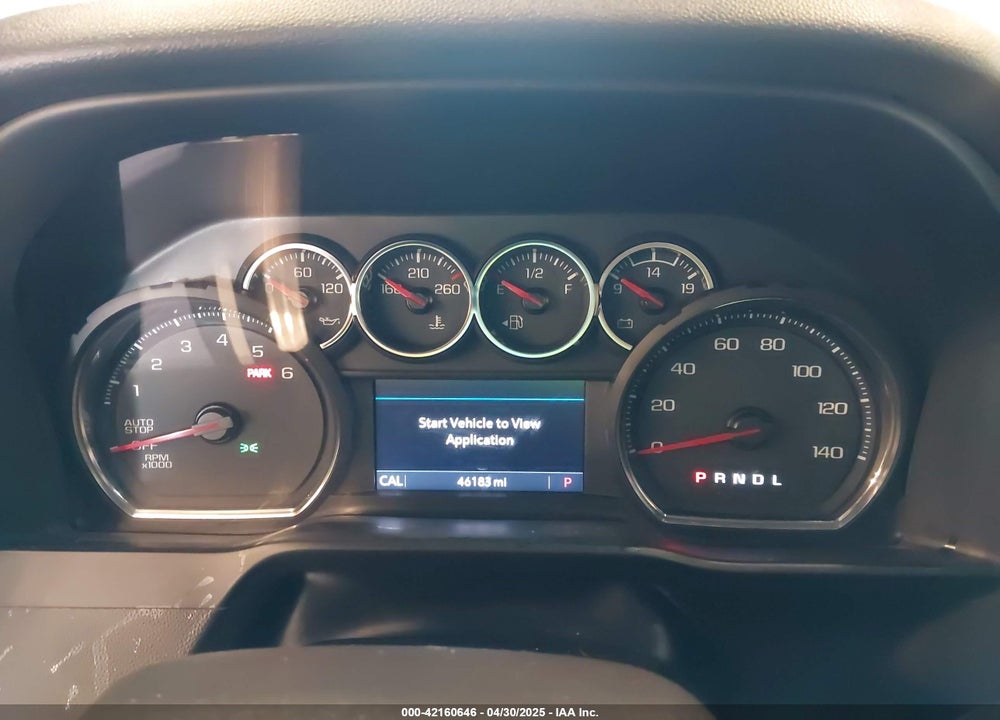 2020 CHEVROLET SILVERADO 1500 4WD STANDARD BED RST VIN: 3GCUYEEDXLG104675