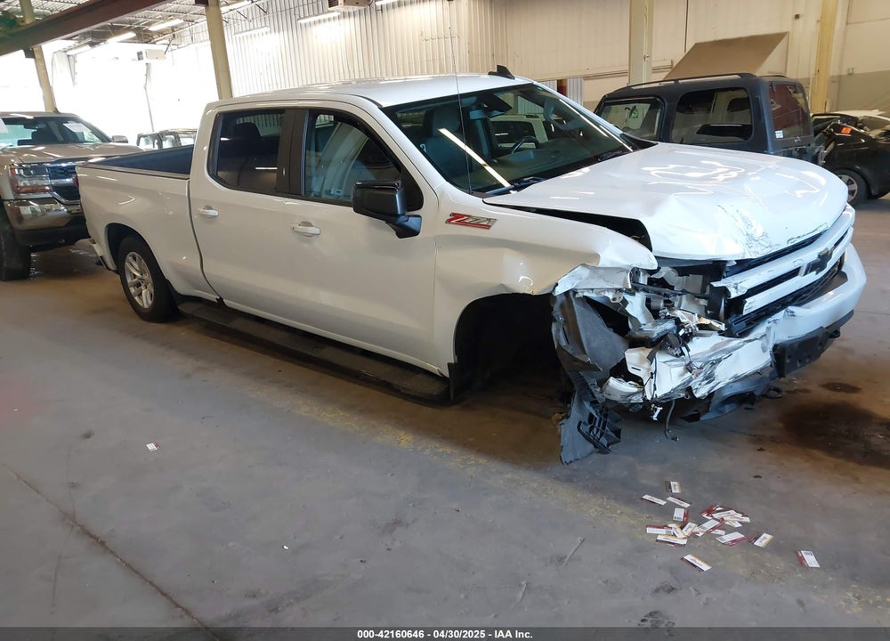 2020 CHEVROLET SILVERADO 1500 4WD STANDARD BED RST VIN: 3GCUYEEDXLG104675