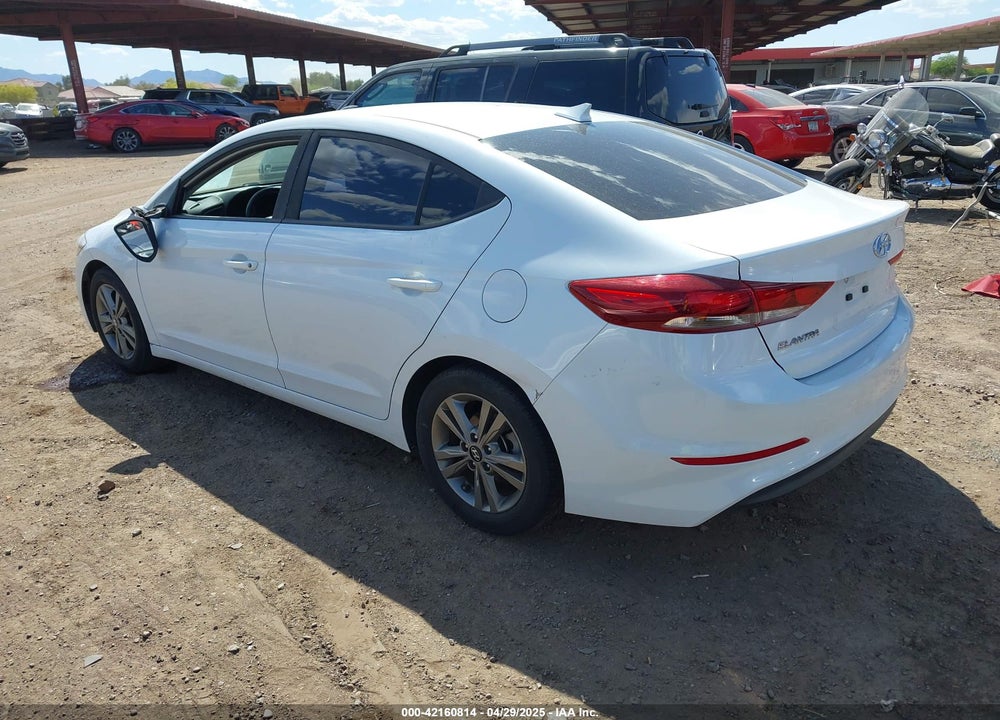 2018 HYUNDAI ELANTRA SEL/VALUE/LIMITED VIN: 5NPD84LF2JH314822