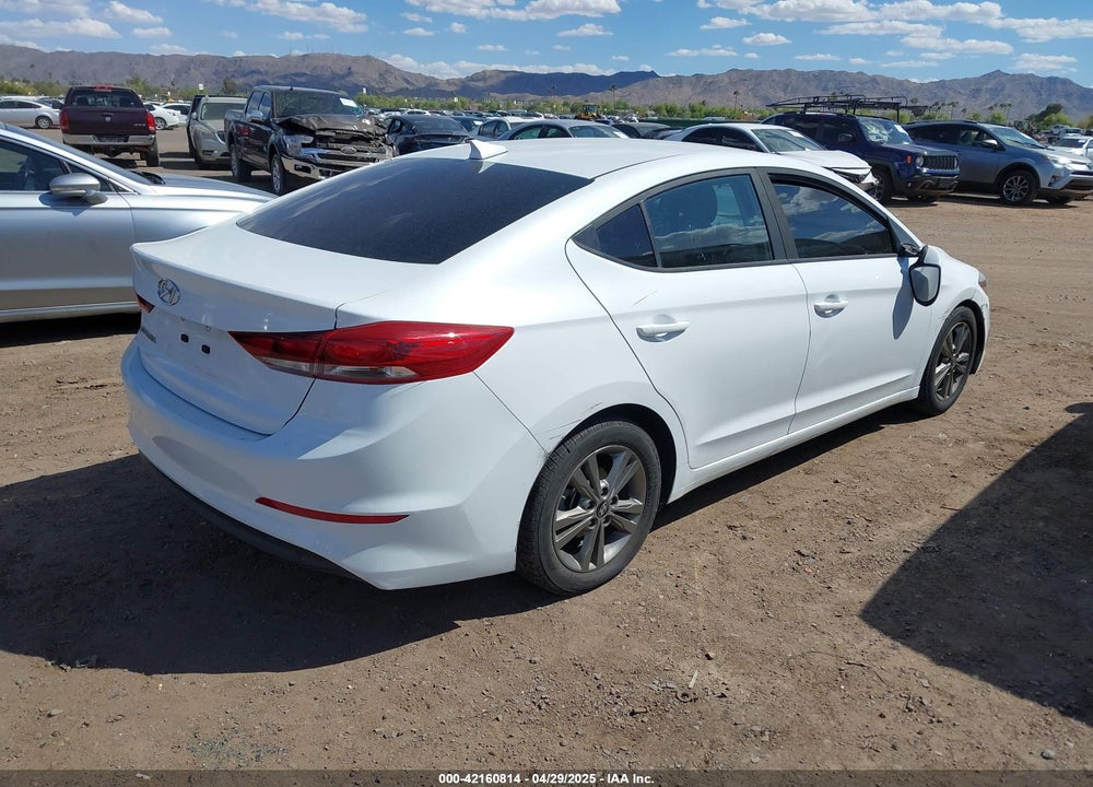 2018 HYUNDAI ELANTRA SEL/VALUE/LIMITED VIN: 5NPD84LF2JH314822