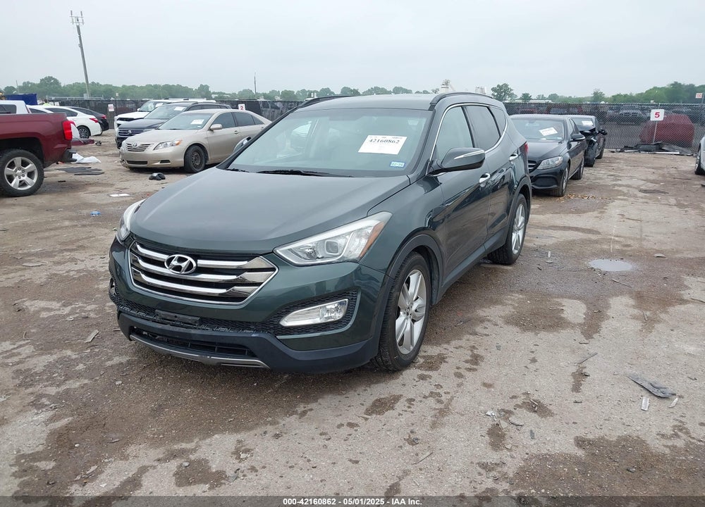 2014 HYUNDAI SANTA FE SPORT VIN: 5XYZU3LA8EG194182
