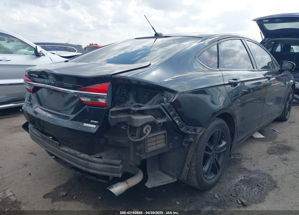 2018 FORD FUSION VIN: 3FA6P0HD6JR202412